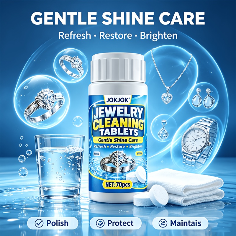 Jewellery Polishing Effervescent Tablets for All Jewellery